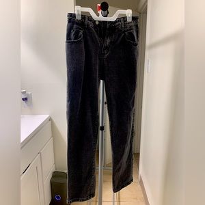 SHEIN | High Waisted, Boot Leg, Black Denim Jeans | Size: M